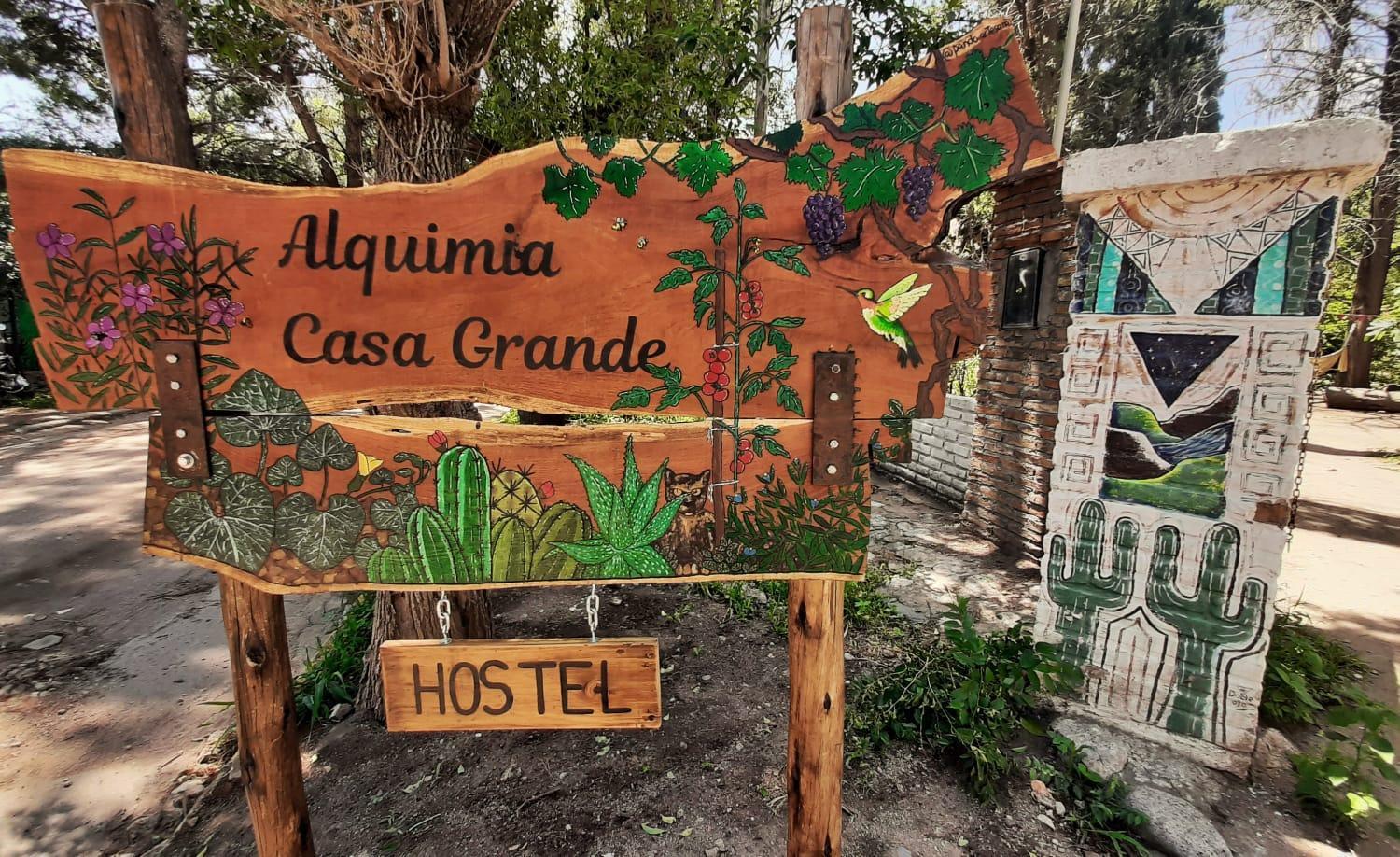 Alquimia Hostel San Marcos Sierra Bagian luar foto